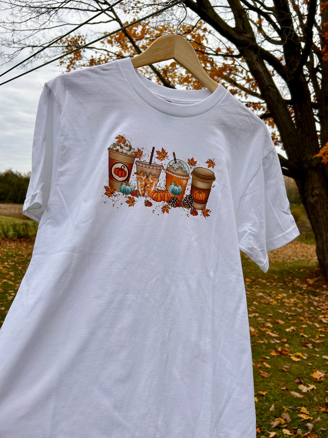 Pumpkin Spice T-shirt (Adult Medium)